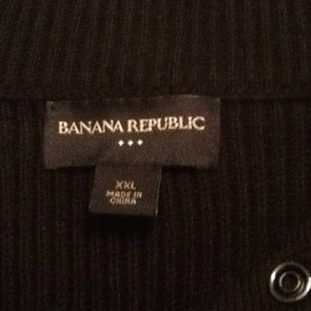 Banana Republic XXL Men's Ribbed Cotton Sweater